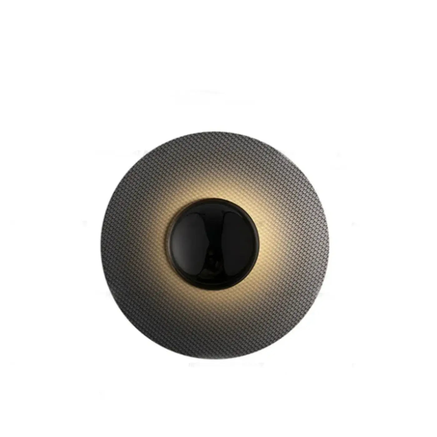 Applique murale LED noire sculpturale en métal et acrylique — vue 5
