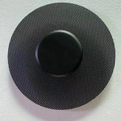 Applique murale LED noire sculpturale en métal et acrylique — vue 8