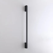 Applique murale LED noire verticale en aluminium — vue 6