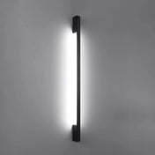 Applique murale LED noire verticale en aluminium — vue 7