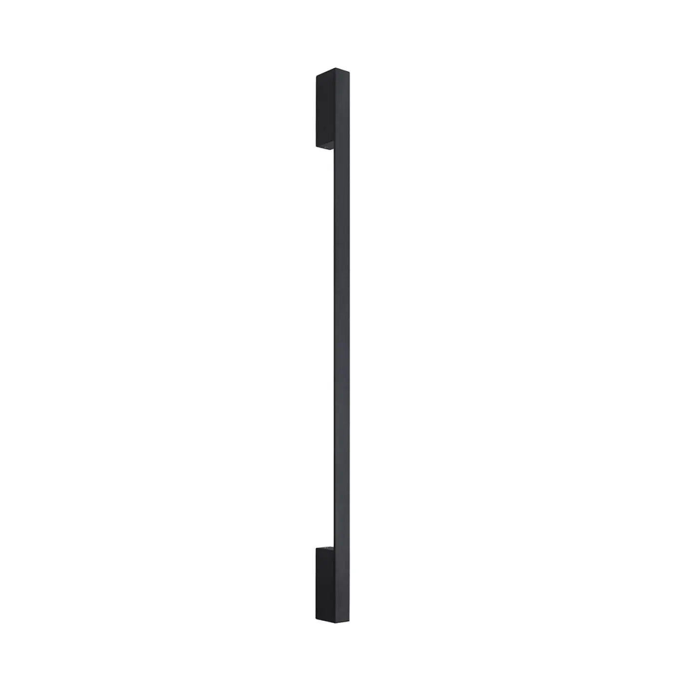 Applique murale LED noire verticale en aluminium — vue 9
