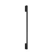 Applique murale LED noire verticale en aluminium — vue 9