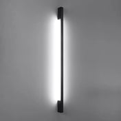 Applique murale LED noire verticale en aluminium — vue 6