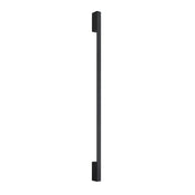 Applique murale LED noire verticale en aluminium — vue 9