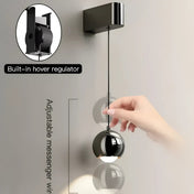 Applique murale LED orientable en métal noir réglable — vue 4