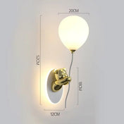 Applique murale LED ourson en verre pour chambre d'enfant — vue 4