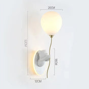 Applique murale LED ourson en verre pour chambre d'enfant — vue 6