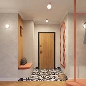 Applique murale LED pêche globe opalin minimaliste — vue 12