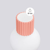 Applique murale LED pêche globe opalin minimaliste — vue 3