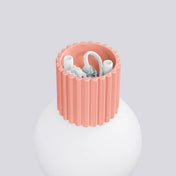 Applique murale LED pêche globe opalin minimaliste — vue 4