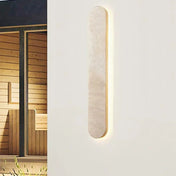 Applique murale LED pierre beige IP65 linéaire — vue 5