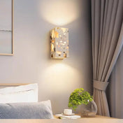 Applique murale LED pierre et métal tête de lit — vue 3