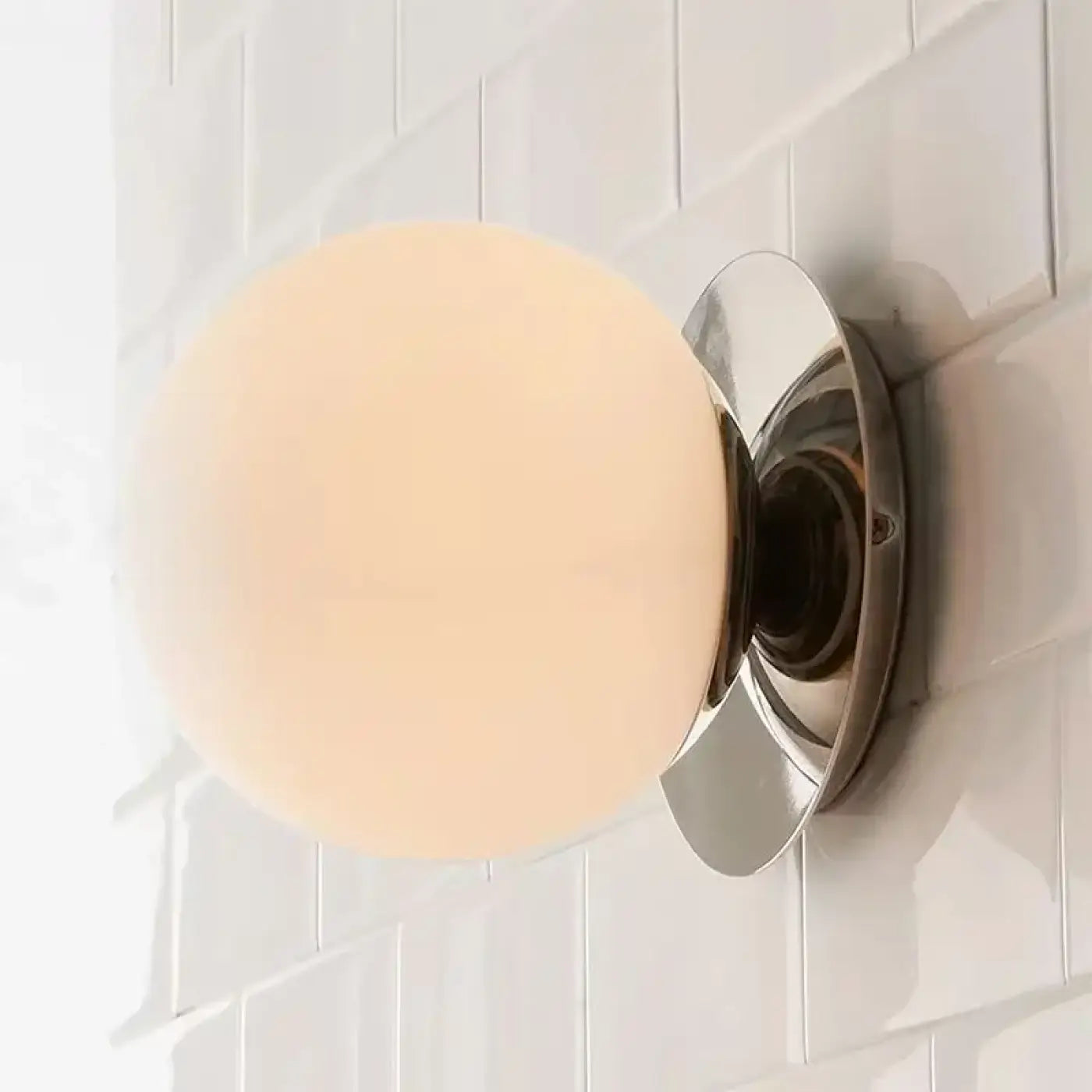 Applique murale LED ronde acrylique IP65 pour salle de bain — vue 7