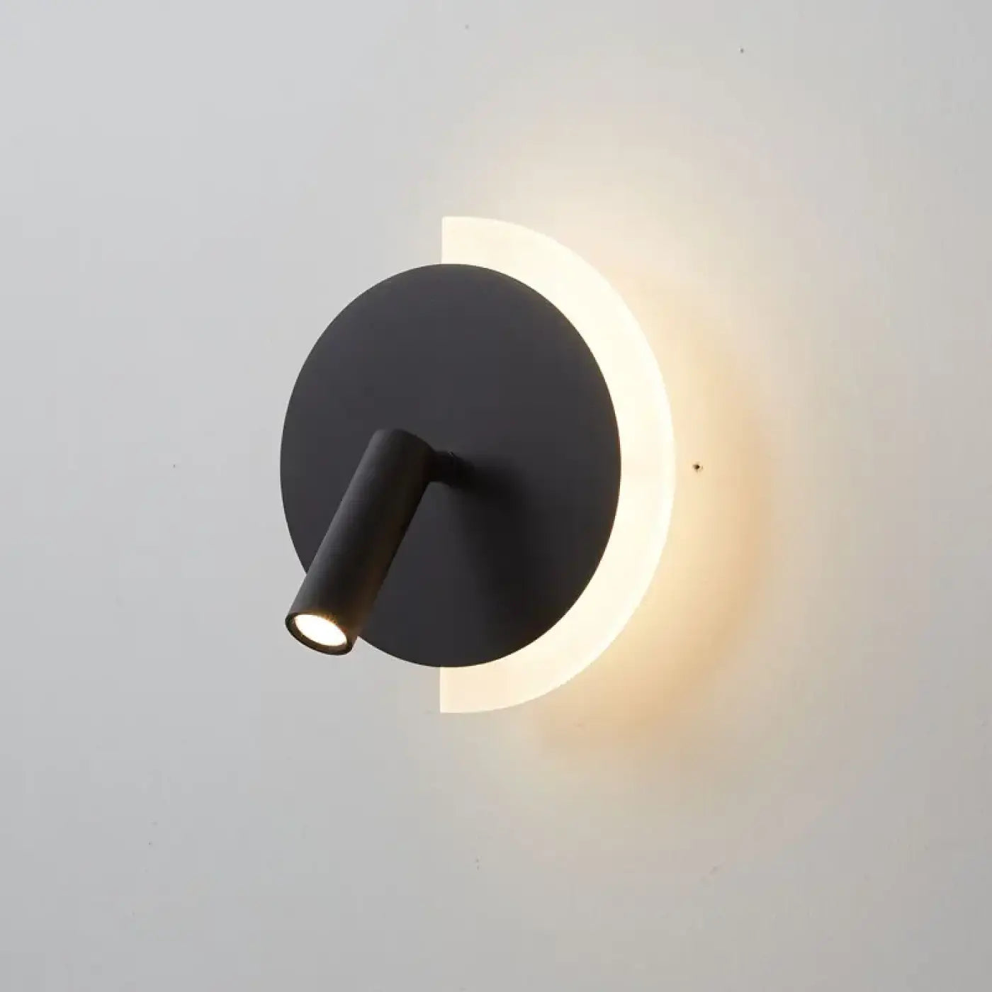 Applique murale LED ronde double en métal colorée IP65 — vue 3