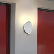 Applique murale LED ronde en aluminium blanc réglable — vue 2