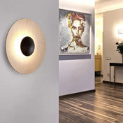 Applique murale LED ronde en métal beige 30 à 45 cm — vue 10