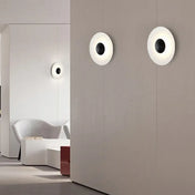 Applique murale LED ronde en métal beige 30 à 45 cm — vue 21