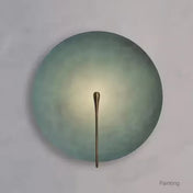 Applique murale LED ronde style vintage industriel IP65 — vue 11