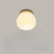 Applique murale LED scandinave en métal et acrylique colorée — vue 1