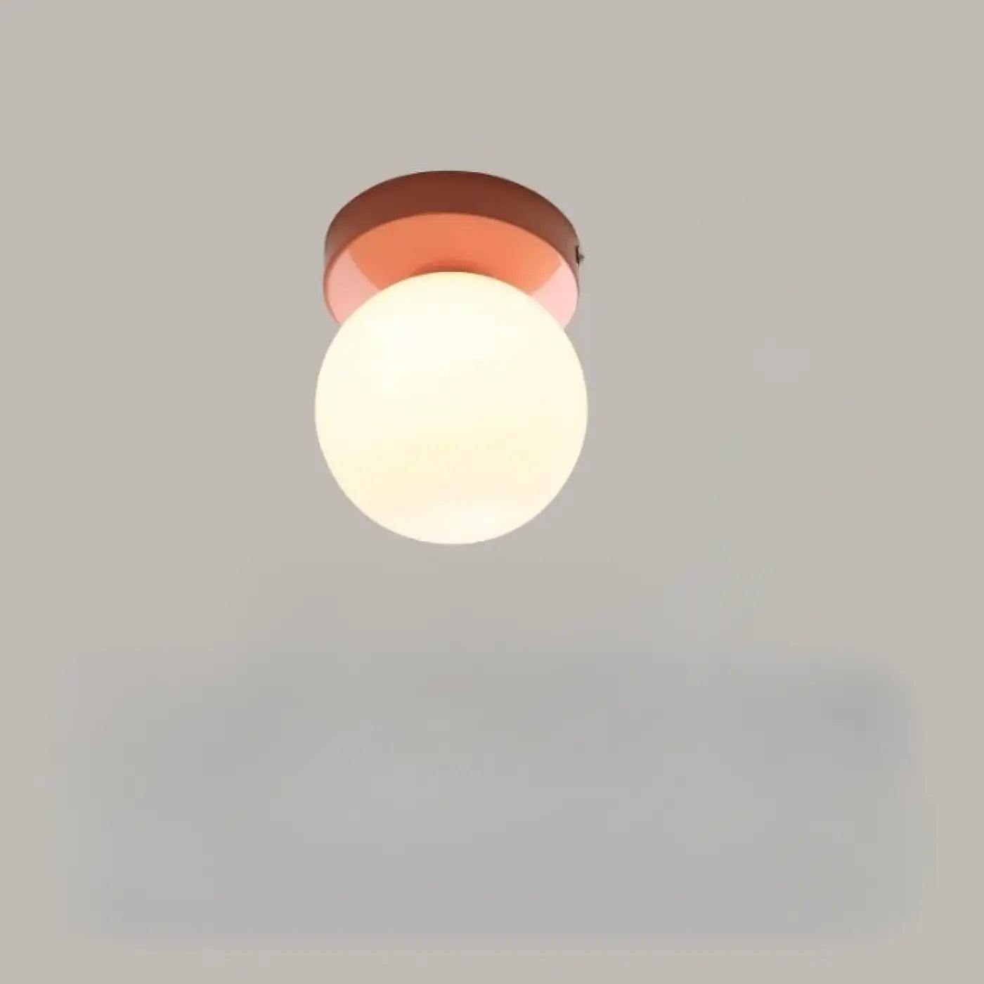 Applique murale LED scandinave en métal et acrylique colorée — vue 8