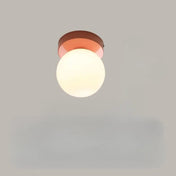 Applique murale LED scandinave en métal et acrylique colorée — vue 8