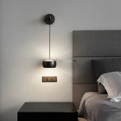Applique murale LED suspendue dorée ou noire 4 lumières — vue 5