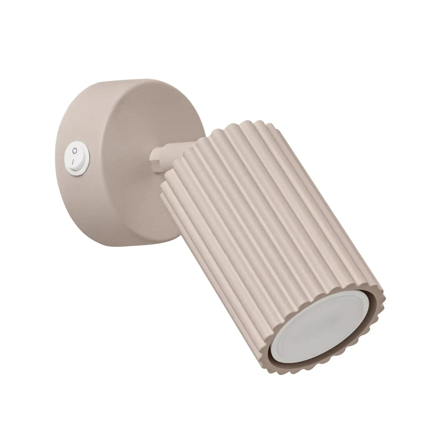 Applique murale LED taupe avec interrupteur en aluminium — vue 5
