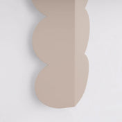 Applique murale LED taupe en résine forme biscuit — vue 6
