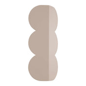 Applique murale LED taupe en résine forme biscuit — vue 8