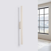 Applique murale LED tubulaire beige 2 lumières — vue 2