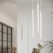 Applique murale LED tubulaire blanche 2 lumières — vue 7