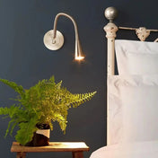 Applique murale LED tubulaire dorée bronze ou noire — vue 2