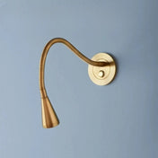 Applique murale LED tubulaire dorée bronze ou noire — vue 4