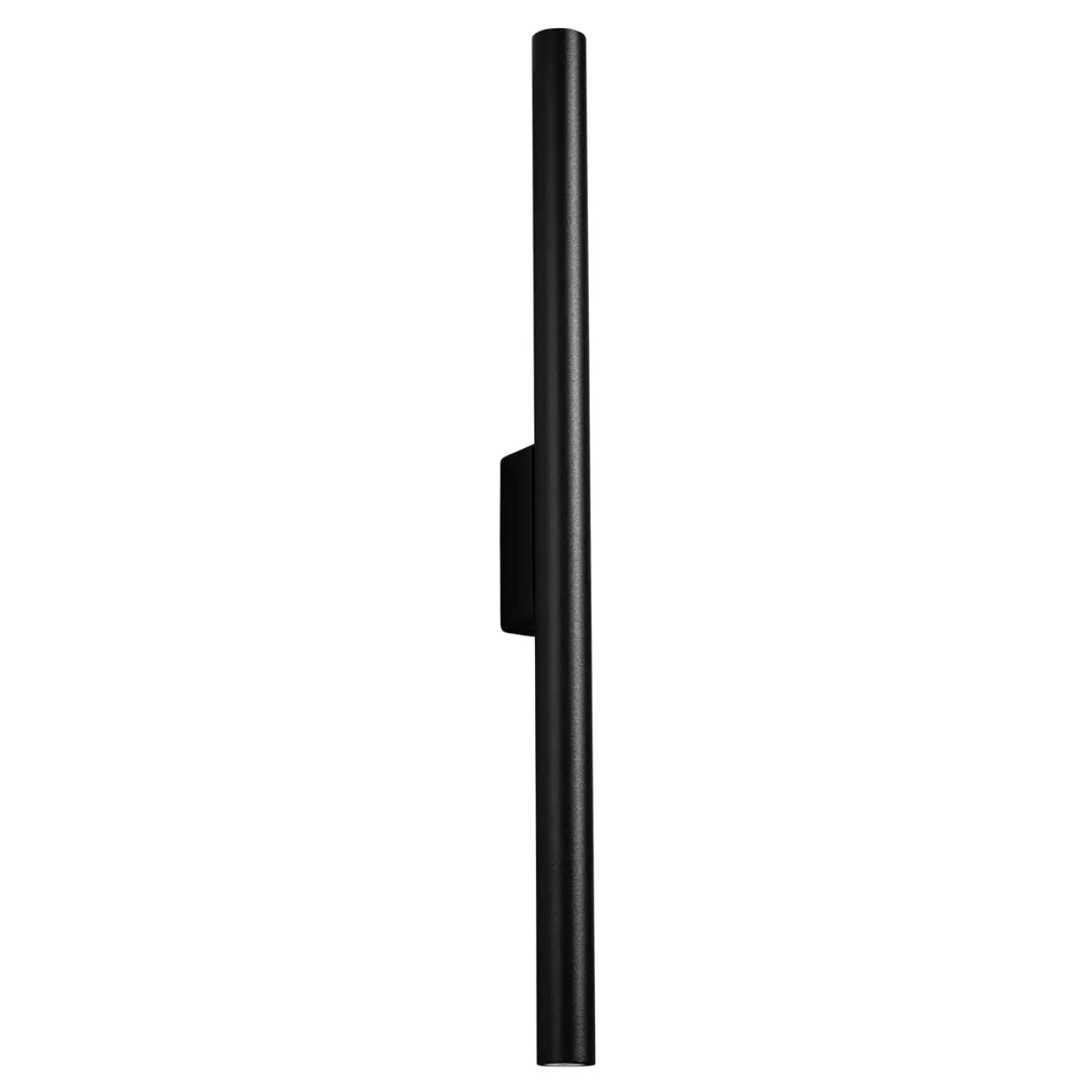 Applique murale LED tubulaire noire 2 lumières — vue 4