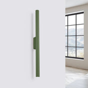 Applique murale LED tubulaire vert olive 2 lumières — vue 2
