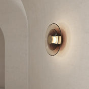Applique murale LED verre gris moderne IP65 salle de bain — vue 3
