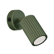 Applique murale LED vert olive avec interrupteur GU10 — vue 5