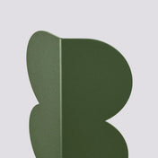 Applique murale LED vert olive en résine forme biscuit — vue 4