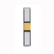 Applique murale LED verticale dorée 12W en aluminium — vue 2