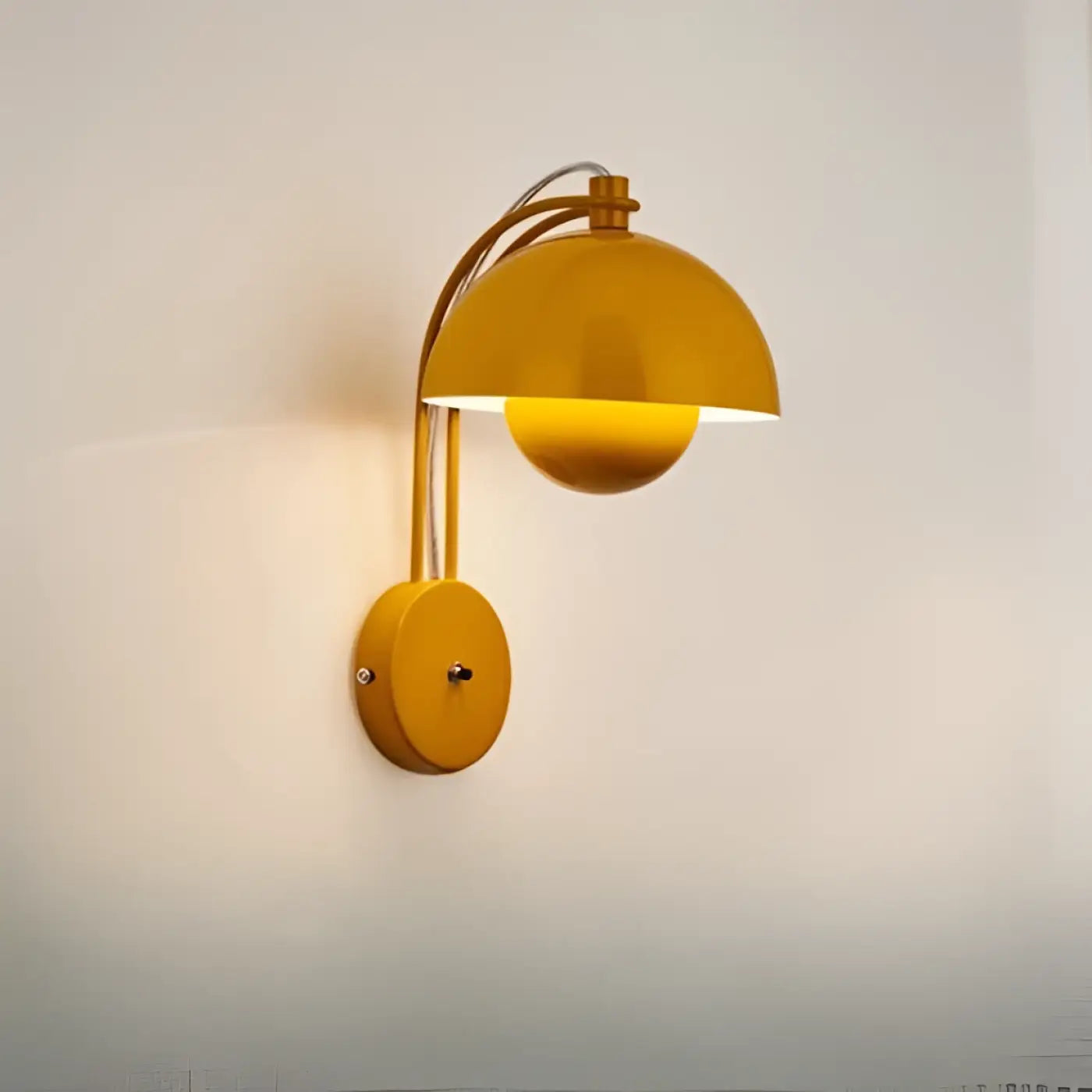 Applique murale LED vintage en métal coloré à abat-jour — vue 3