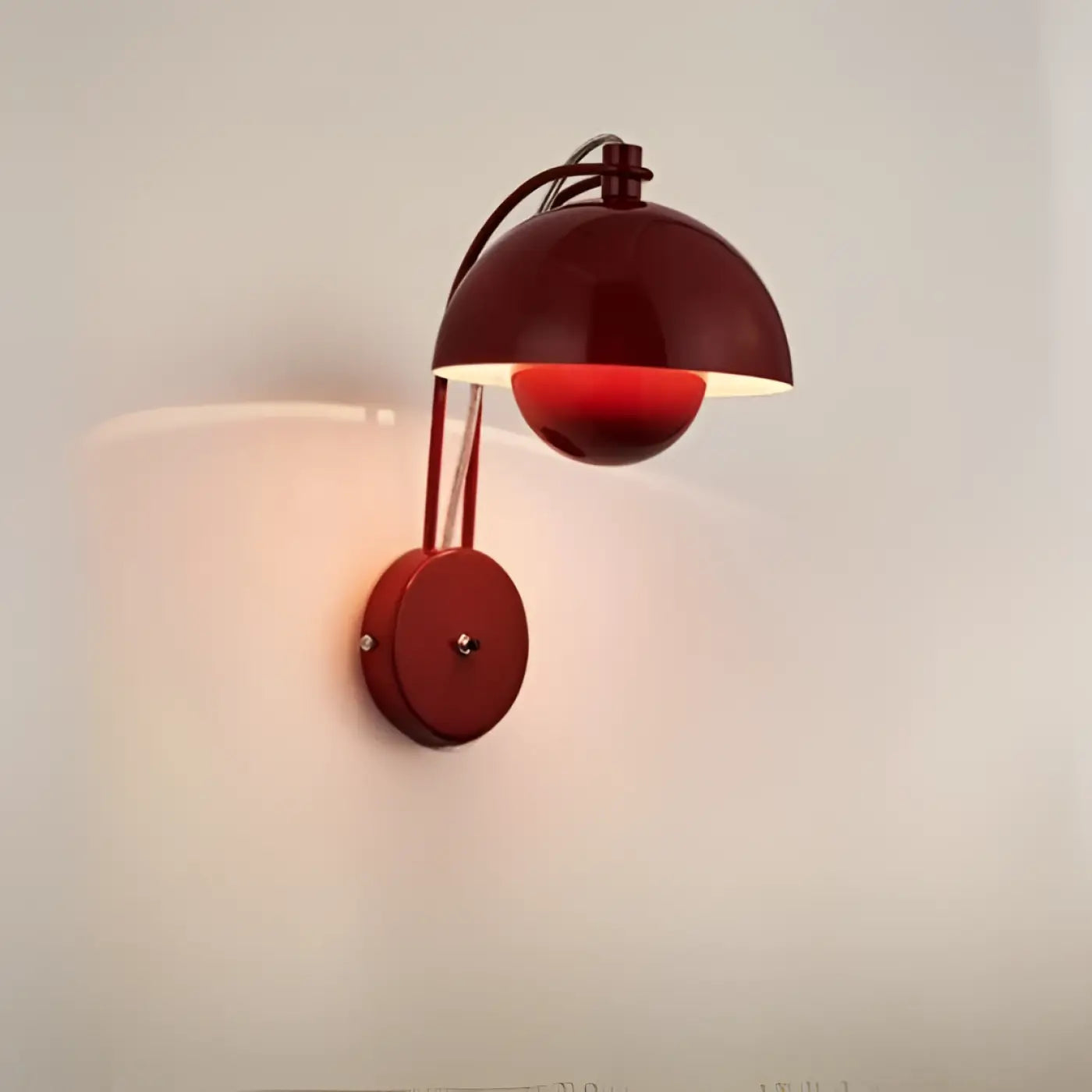 Applique murale LED vintage en métal coloré à abat-jour — vue 5