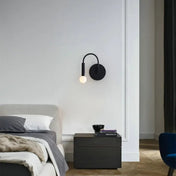 Applique murale noire en métal style scandinave LED G9 — vue 4