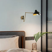 Applique murale noire et dorée scandinave — vue 3