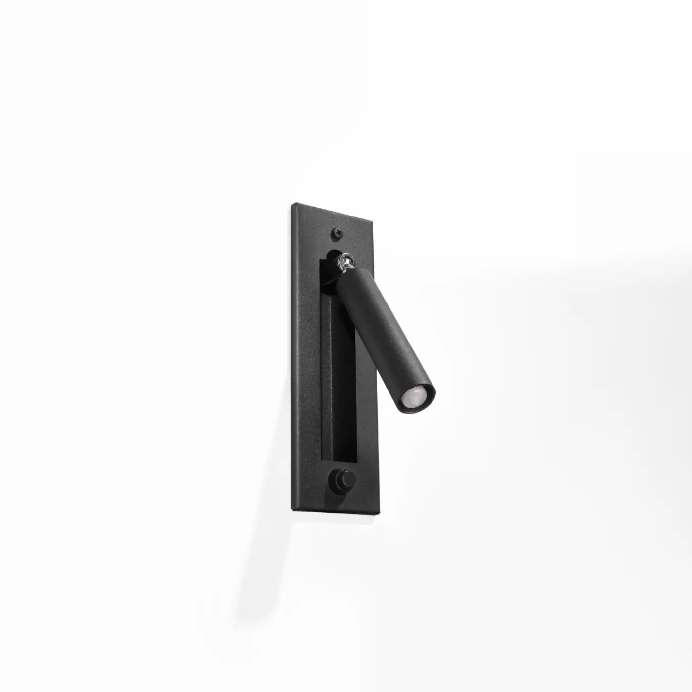 Applique murale noire LED spot orientable en acier — vue 4