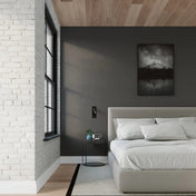 Applique murale noire LED spot orientable en acier — vue 6