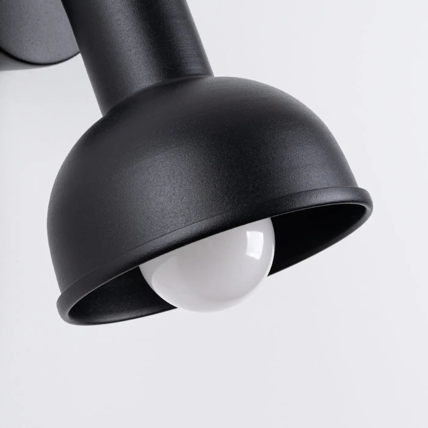 Applique murale noire LED spot orientable industriel — vue 4