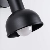 Applique murale noire LED spot orientable industriel — vue 4