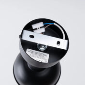 Applique murale noire LED spot orientable industriel — vue 6
