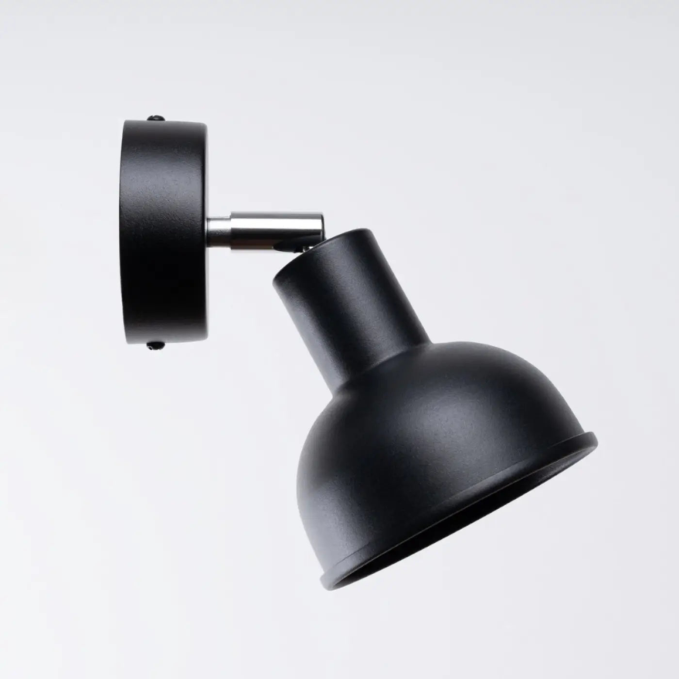 Applique murale noire LED spot orientable industriel — vue 8
