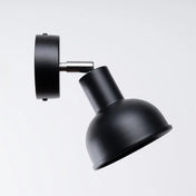 Applique murale noire LED spot orientable industriel — vue 8